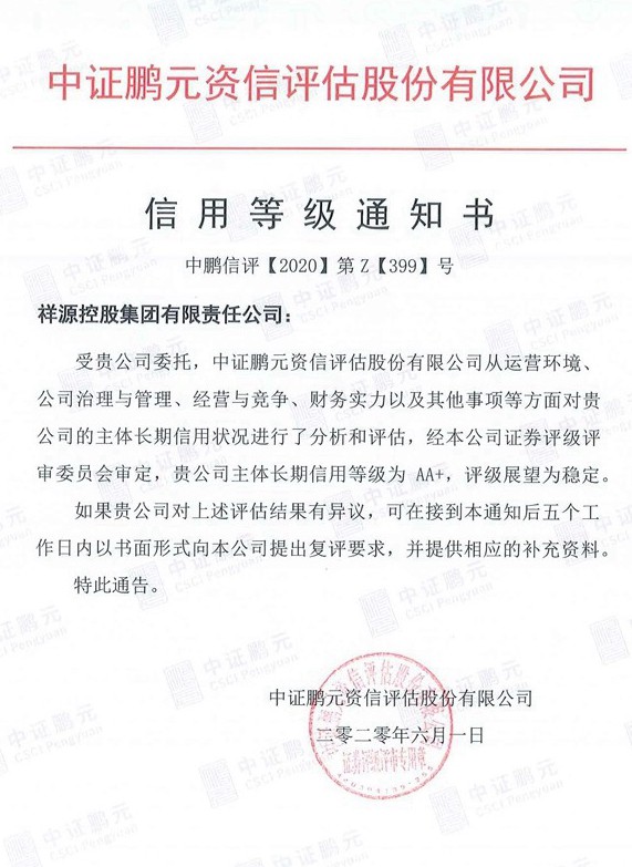 20200601皇家国际控股集团（主体首次）信用品级通知书.jpg